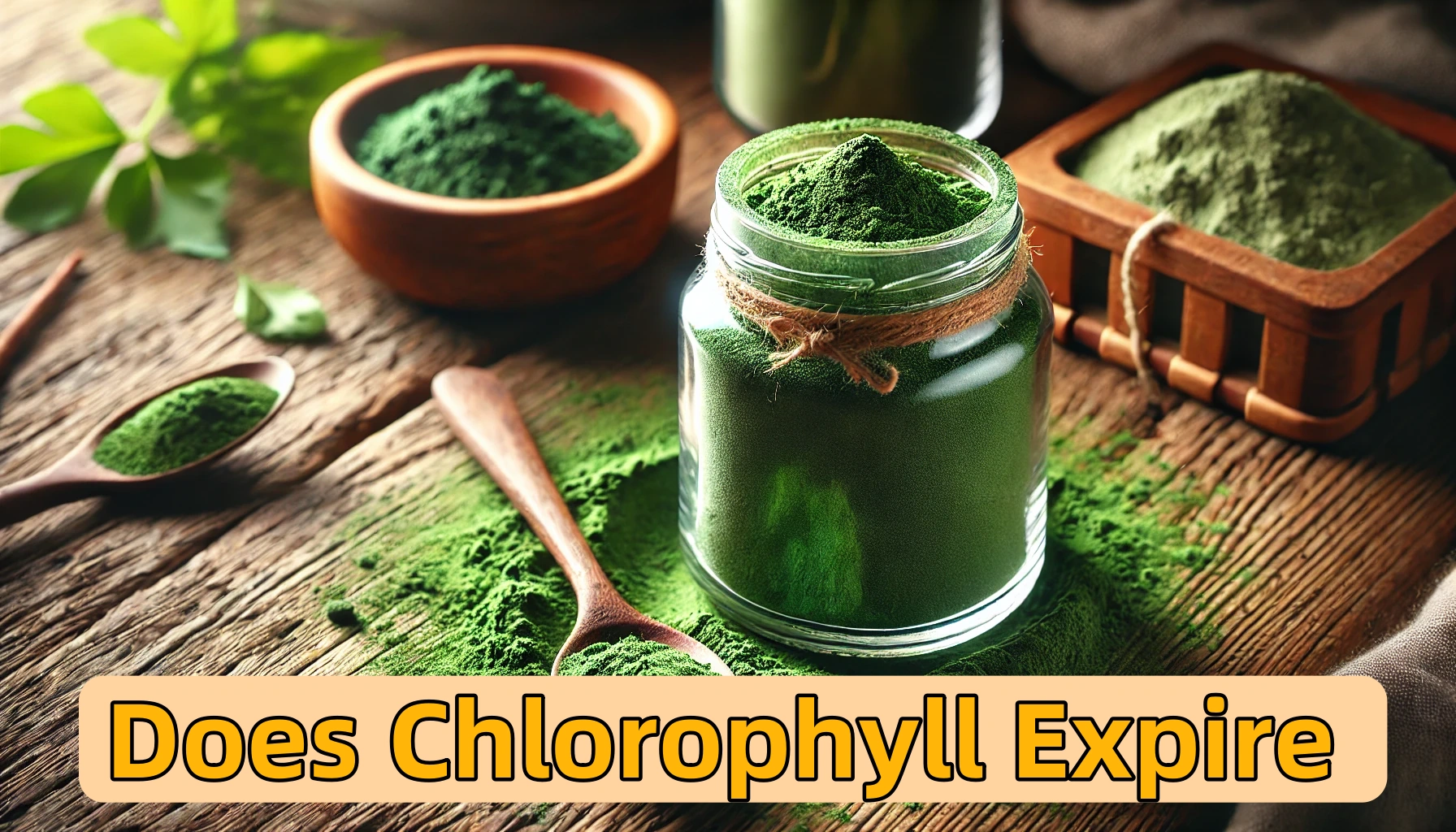 La chlorophylle expire-t-elle